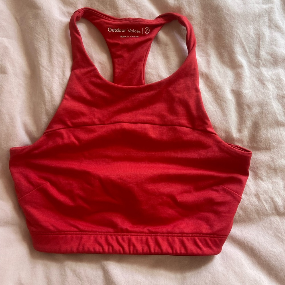 Outdoor voices crop/ sports bra